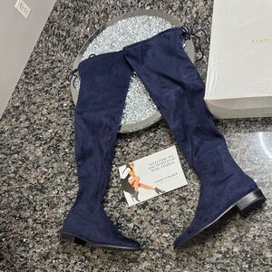 Marc Fisher Women's Deep Blue Over-the-Knee Boots NEW 6